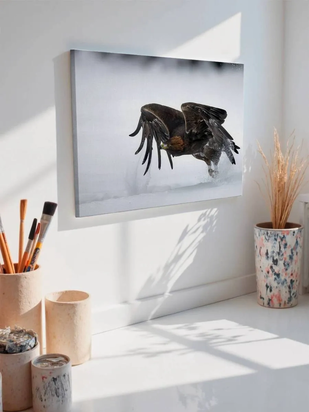 Картина на стену 40 X 50 Хищная птица