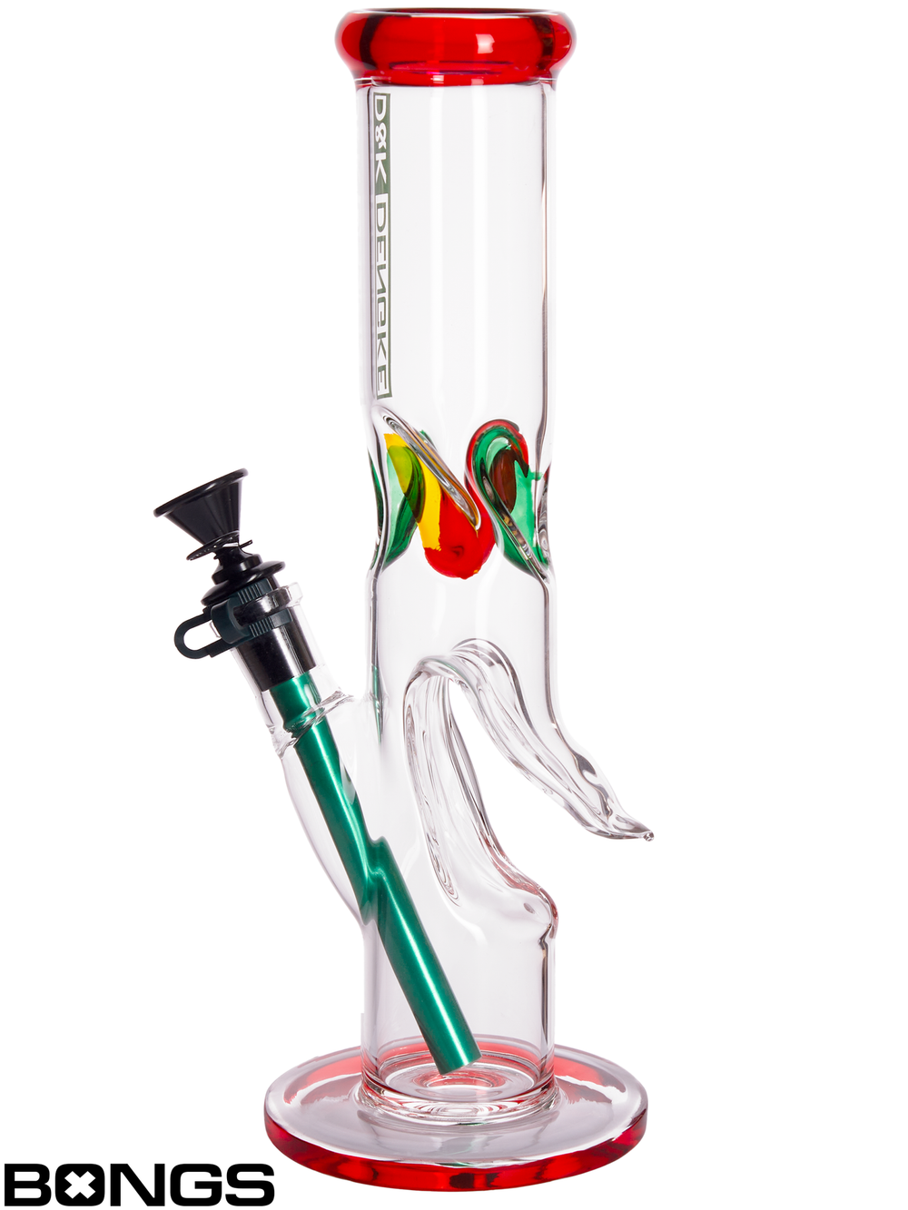 Бонг Zig Zag Rasta Tube Ice 30 СМ