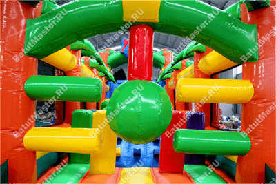 Надувная полоса препятствий "Пальмовый оазис"