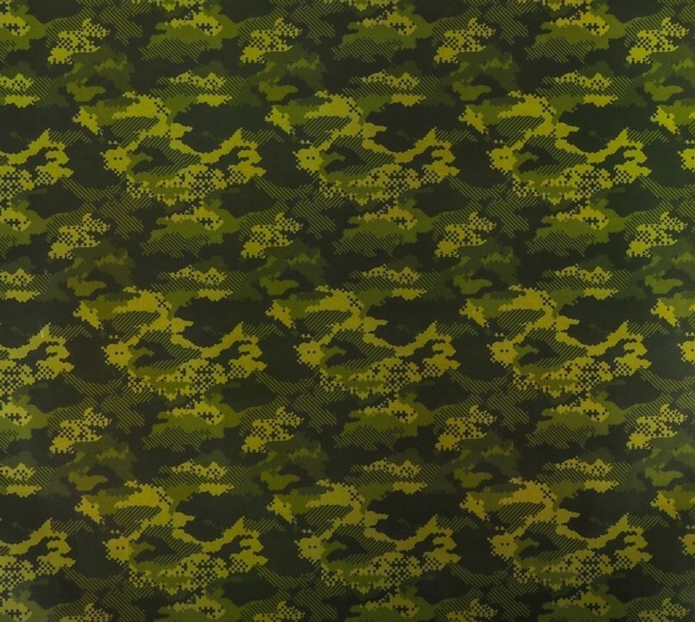 Бумага упаковочная, &quot;Камуфляж №2&quot;, 49 х 70 см