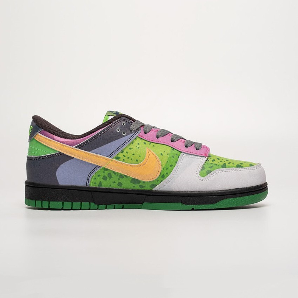 кроссовки Nike Dunk Low Green / Multi-color