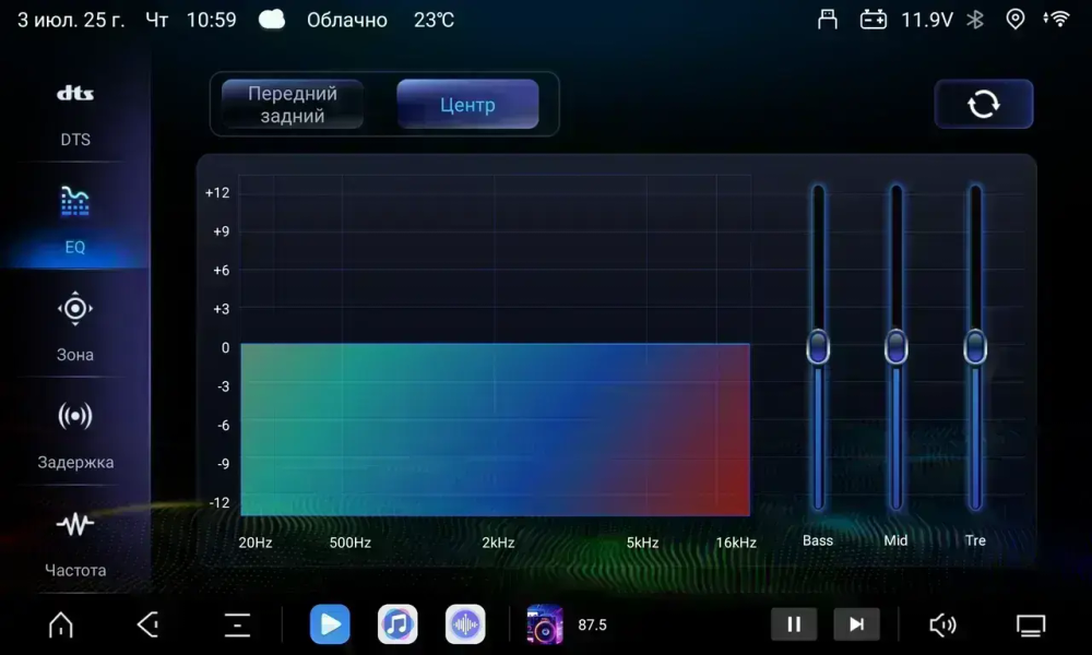 Магнитола для KIA Seltos 2020-2023 - Carmedia OL-1792 (кнопки и крутилки) Android 13, TS20, 6+128Гб, CarPlay, 4G SIM-слот