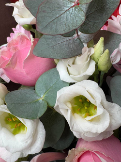 Валентинка в сумке + Шар сердце Я тебя люблю