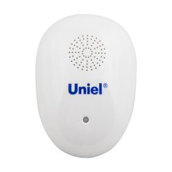 UDR-E14 WHITE Ультразвуковой отпугиватель насекомых и грызунов. 220В. Площадь до 120м2. Белый. TM Uniel