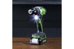 Дрель аккумуляторная GREENWORKS GD24DD60 24 V c акк и з/у кейс   3704107UA