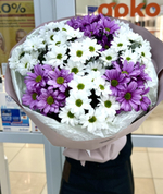 Бело-лиловый микс