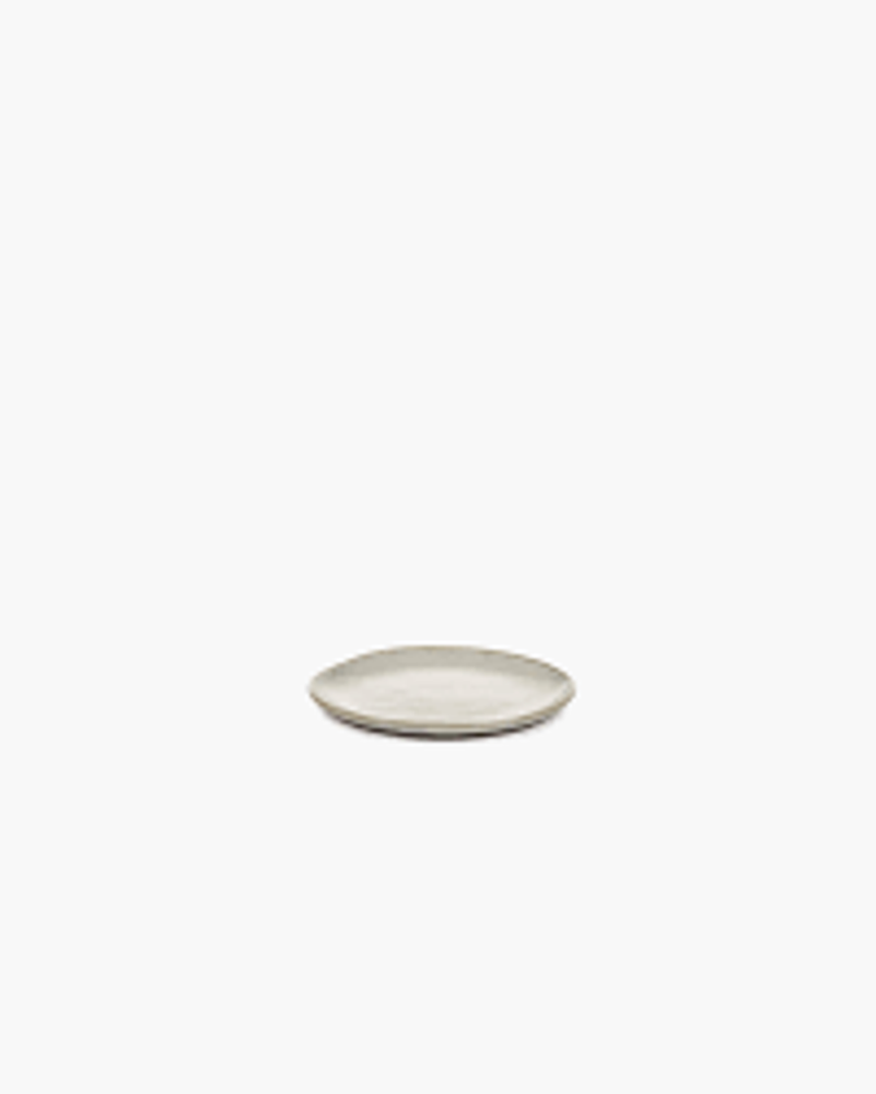 Тарелка хлебная кремово-белая коллекция La Mère 11,5х11,5х1