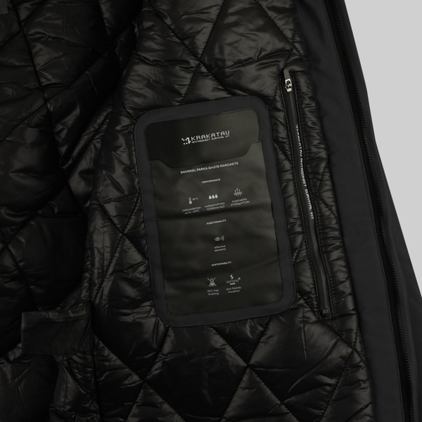 Парка мужская Krakatau QM378-2 Marcasite артикул:QM378-2 - купить в магазине Дайс