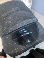 Коляска прогулочная Babalo 2024 Снег текстиль на белой раме