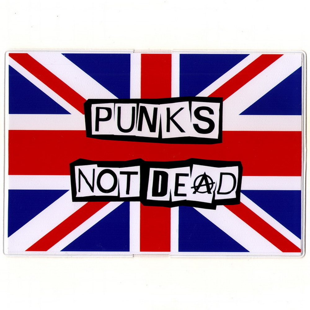 Обложка Punks Not Dead британский флаг (049)