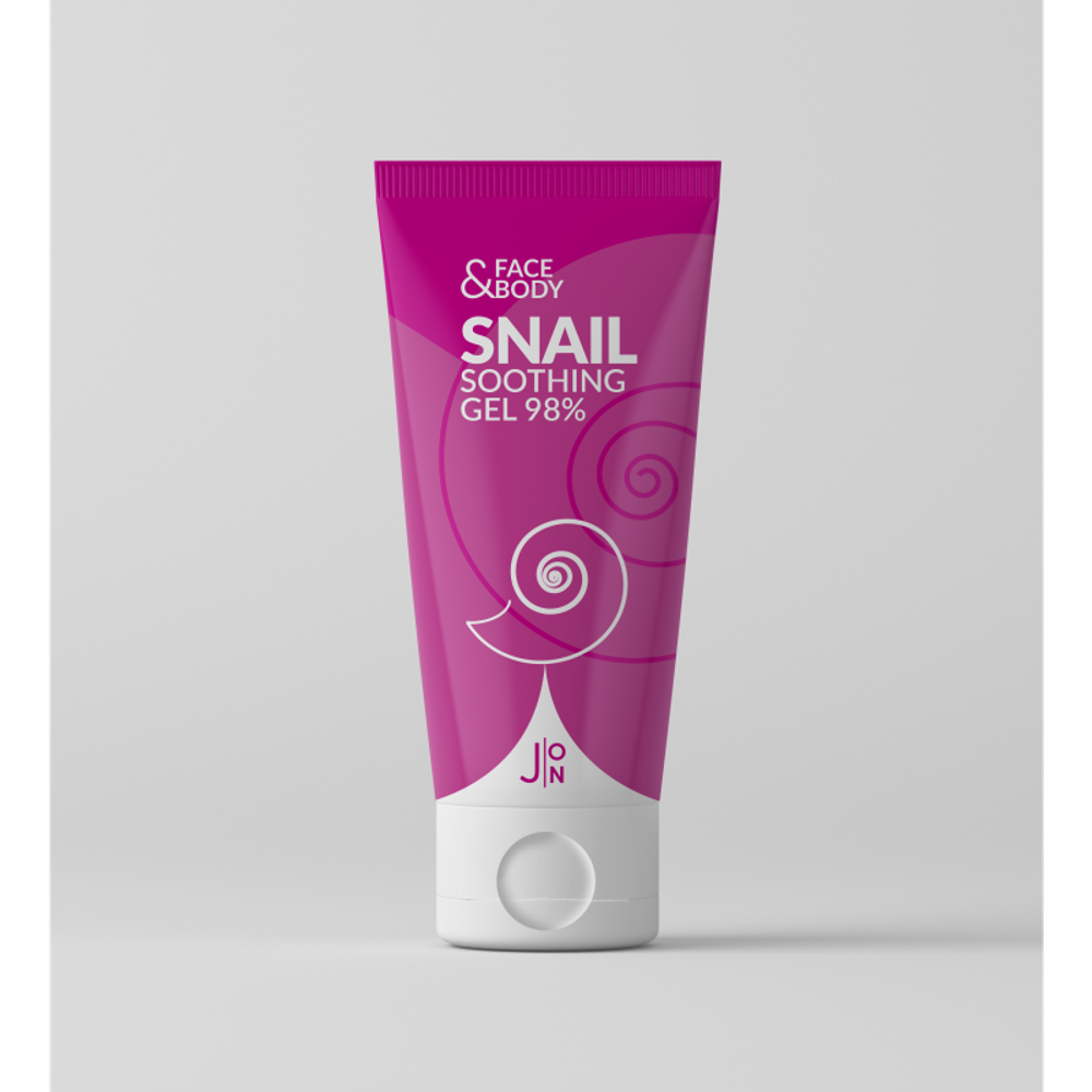 Гель универсальный УЛИТКА Face & Body Snail Soothing Gel 98%, 200 мл.