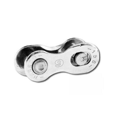 Цепь/замок CNQ09.010U.S00.HW 06-201406 CNQ09 замок для цепи 9 скоростей, серебр, (1шт.) SUNRACE