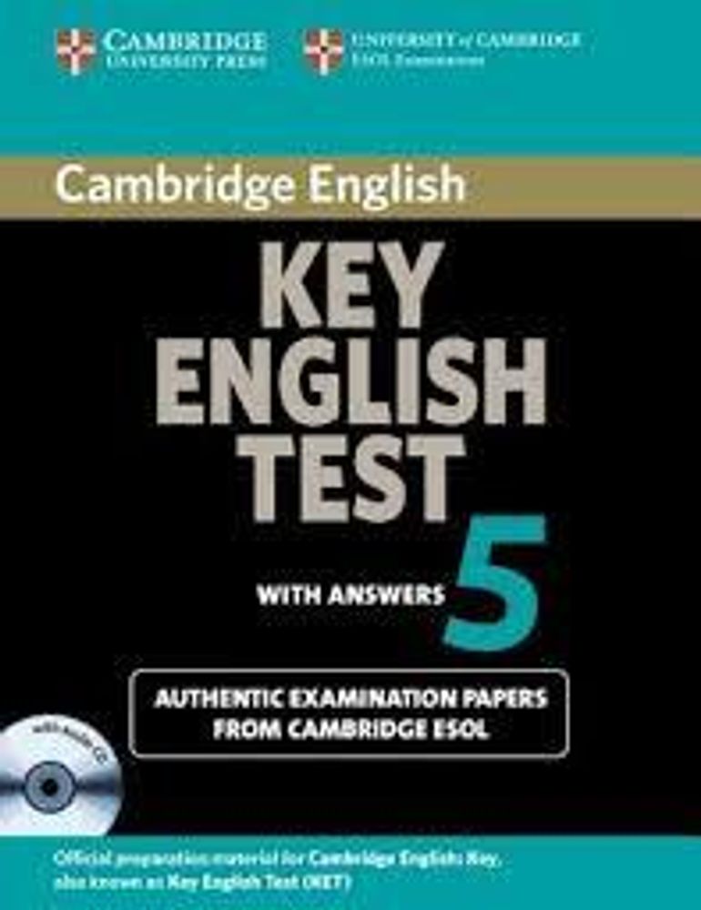 Cambridge Key English Test 5 Self Study Pack (Student&#39;s Book with answers and Audio CD)