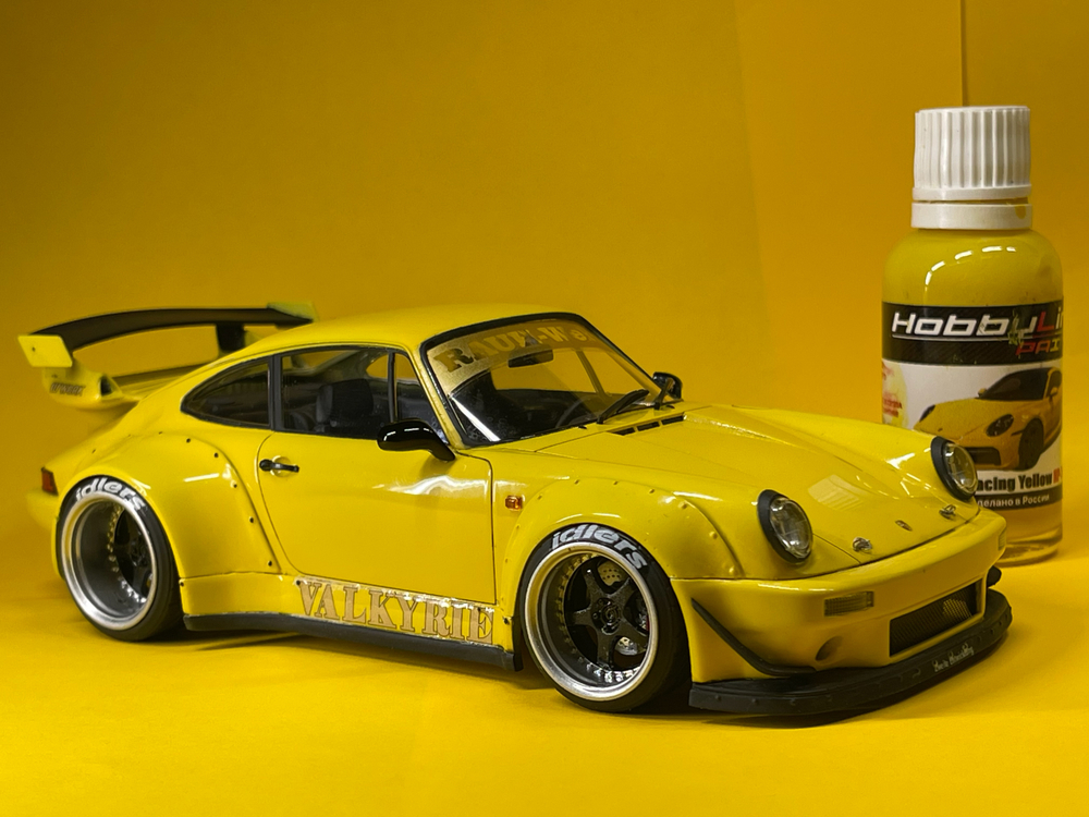 Краска лаковая HobbyLink Porsche Racing Yellow HP-2032