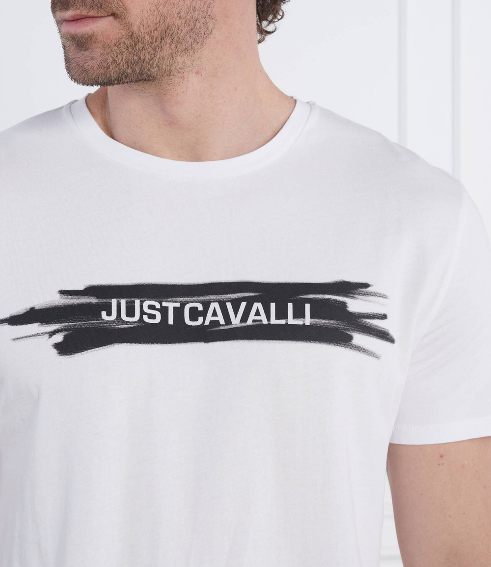 футболка Just Cavalli - белый(S03GC0681 N20663)