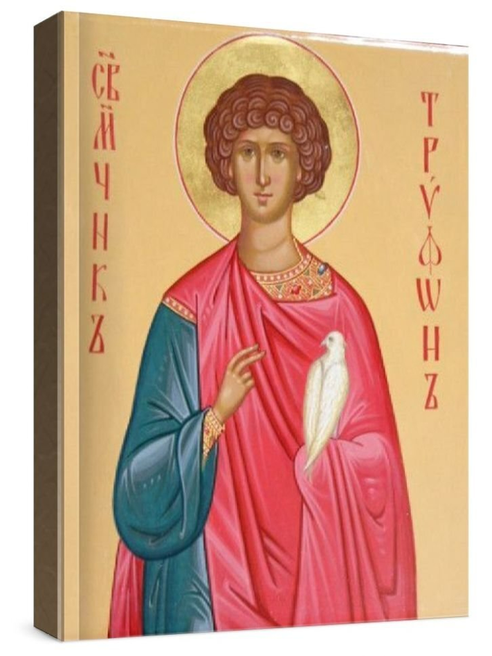 Трифон Апамейский (рукописная икона)