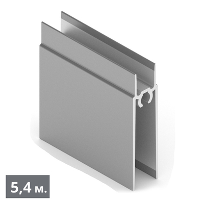 ЭКО Рамка нижняя двери (5,40 м) вельвет дарк (ПВХ) (AE0331) Aristo (Out)