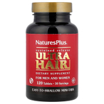 NaturesPlus, Ultra Hair®, для мужчин и женщин, 120 таблеток