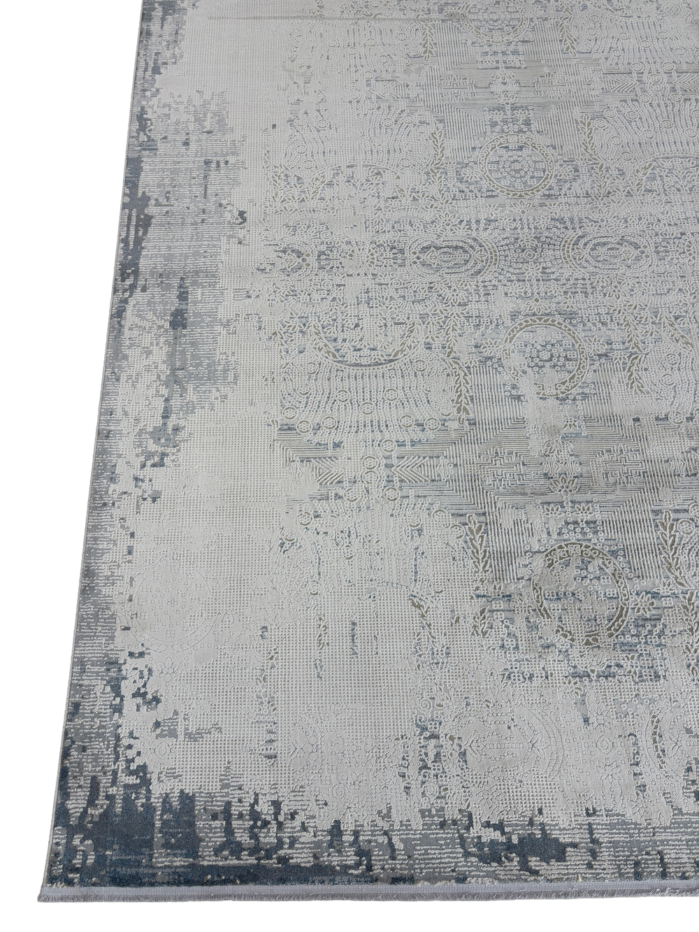 Ковер Perla C545AG L.Grey/Blue Прямоугольник