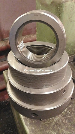 Ниппель (НОТ), D=(108), S=(6,5), L=(170), резьба (Н60/Н60) (левая)