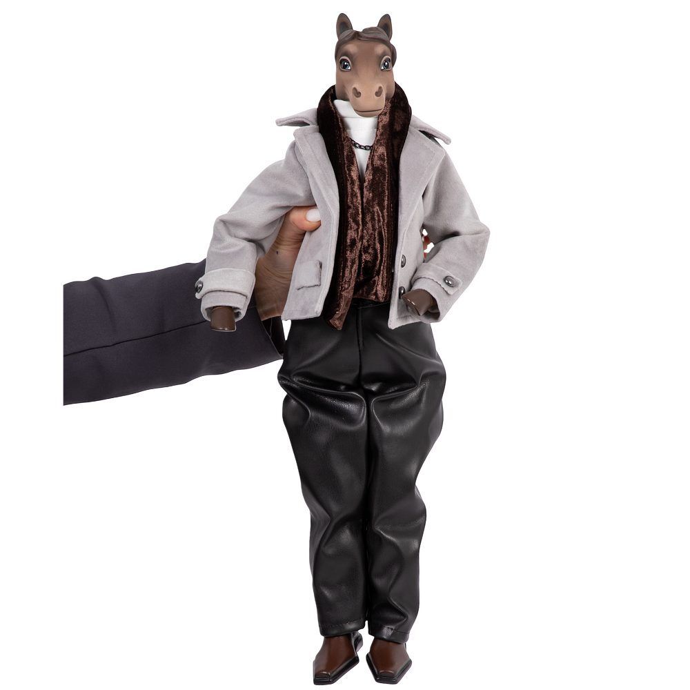 Кукла интерьерная коллекционная Конь Мистер Льюис