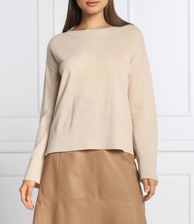 Хлопковый свитер Sonia MAX&amp;Co. - бежевый(736497)