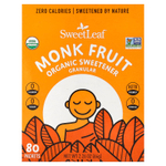 SweetLeaf Stevia, органический подсластитель из архата, в гранулах, 80 пакетиков, 64 г (2,26 унции)
