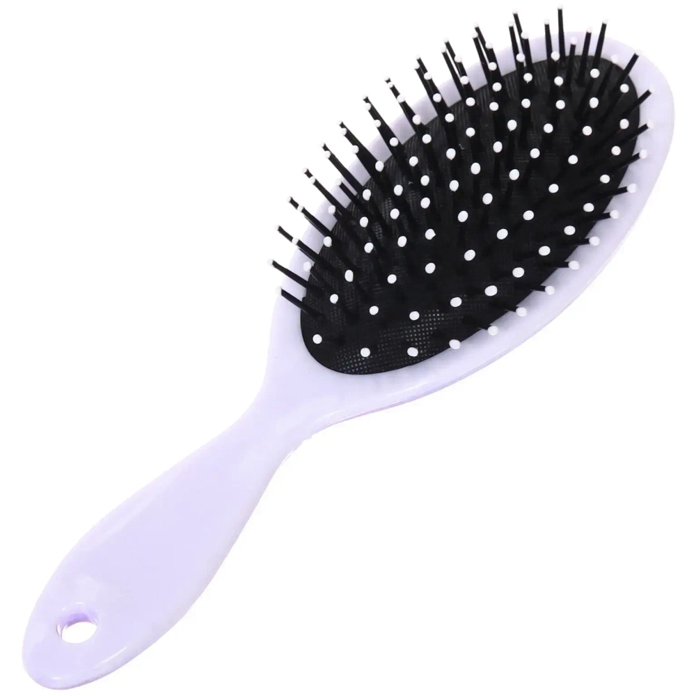 Расческа массажная «Валенсия - Розовый фламинго», форма овал, 22*7см