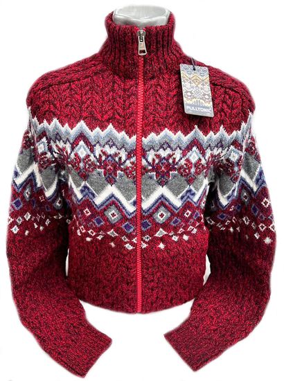 Pulltonic из шерсти и кашемира на полном замке "Хорс" Размеры (50-54)