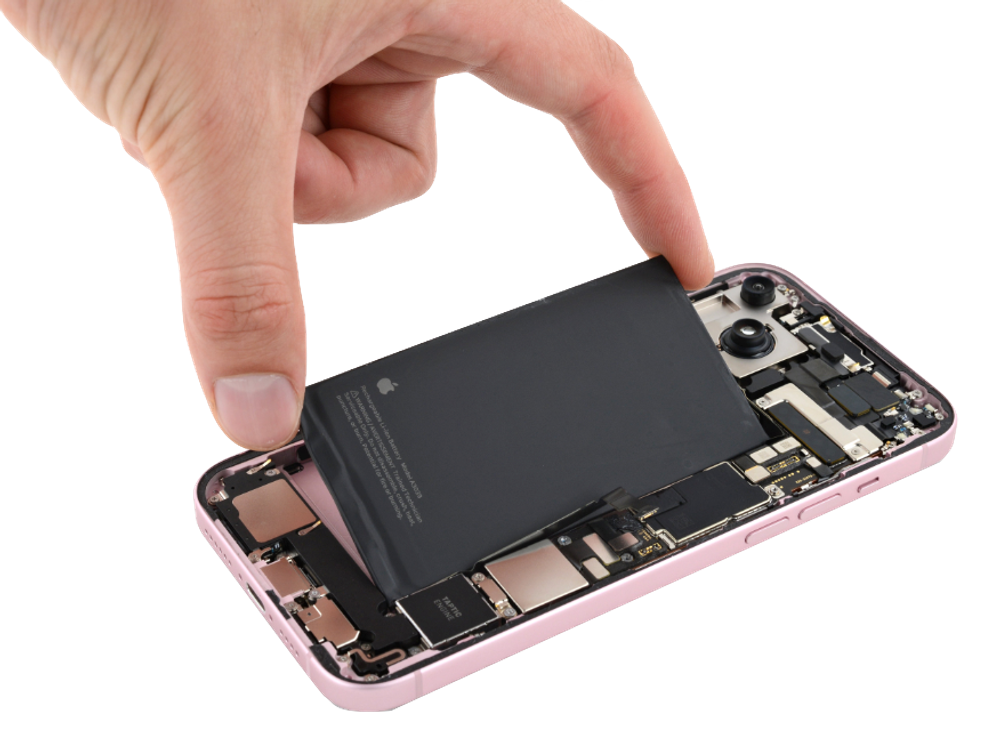Замена аккумулятора на iPhone 15 Plus