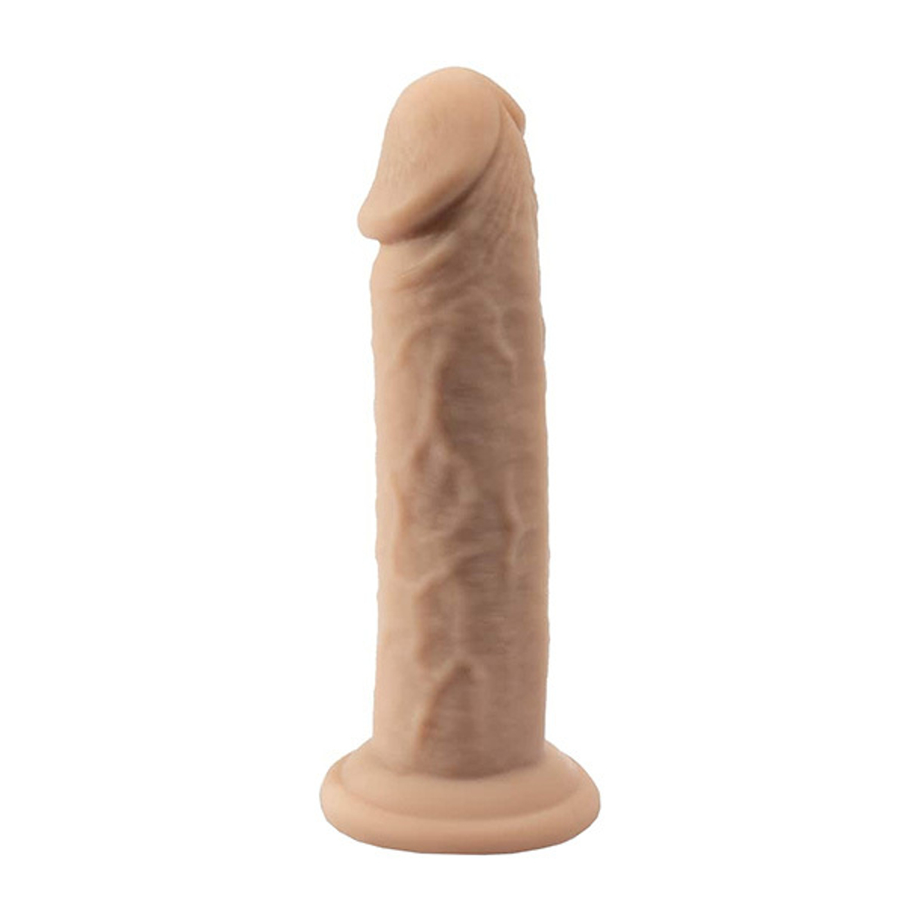 Телесный фаллоимитатор 15см на присоске SilexD Real Skin Dildo 6" Model 2