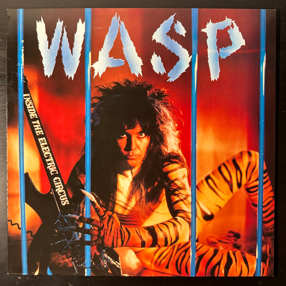 WASP ‎– Inside The Electric Circus (Европа 1986г.)