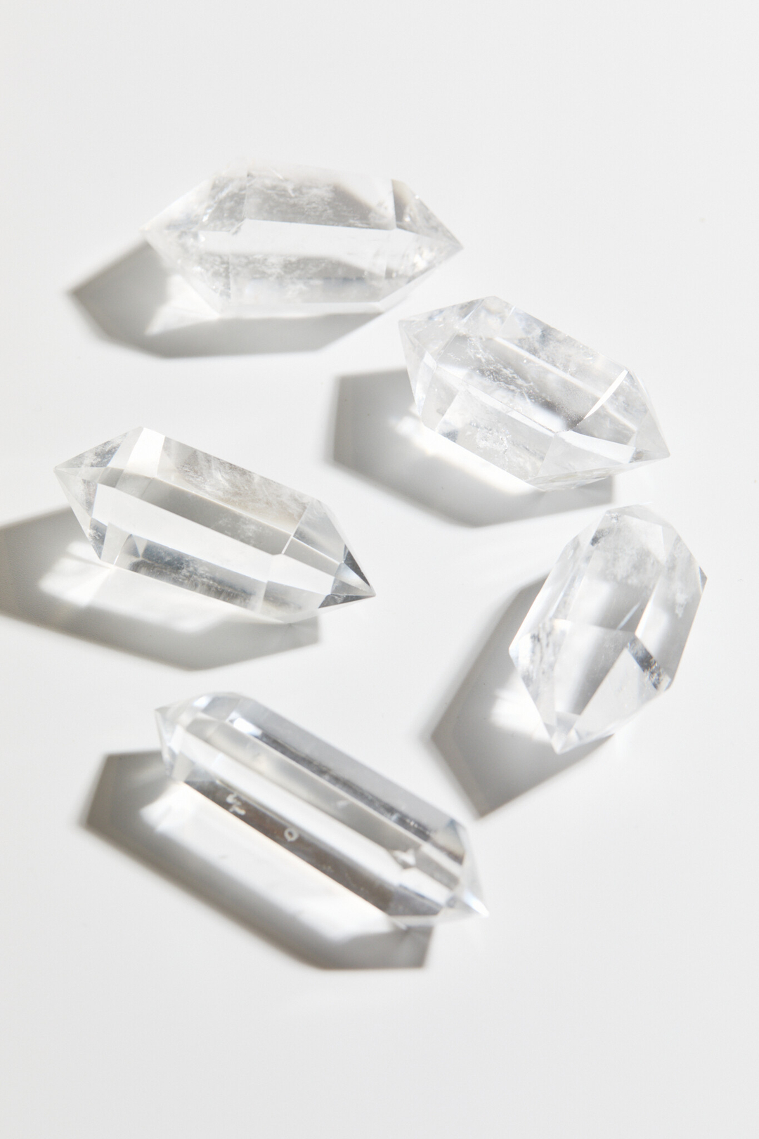 Горный хрусталь двухконечный кристалл M