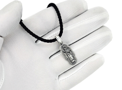 Серебряная иконка Ангел Хранитель 8840