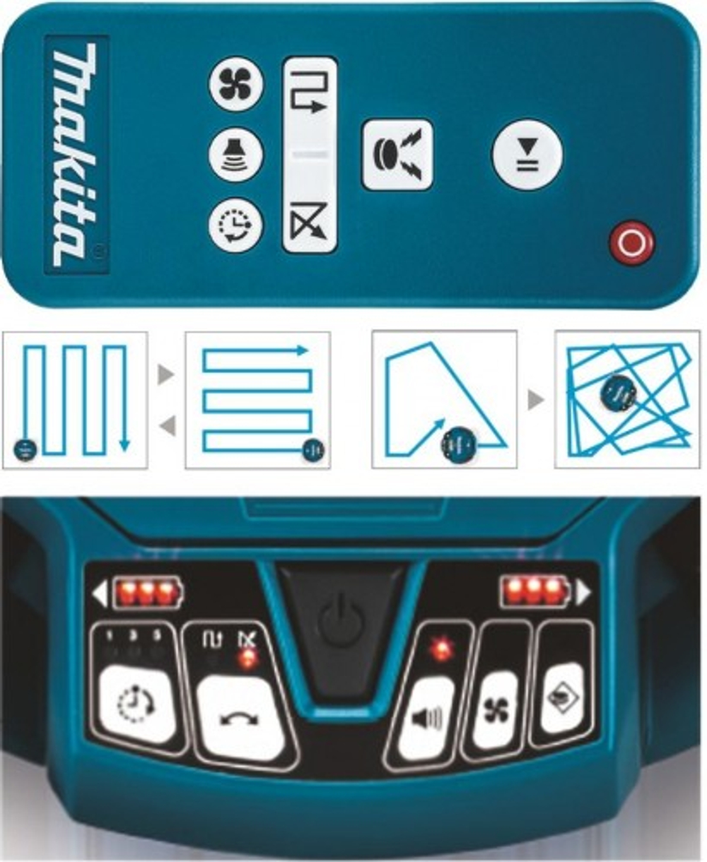 Пылесос-робот MAKITA DRC200Z