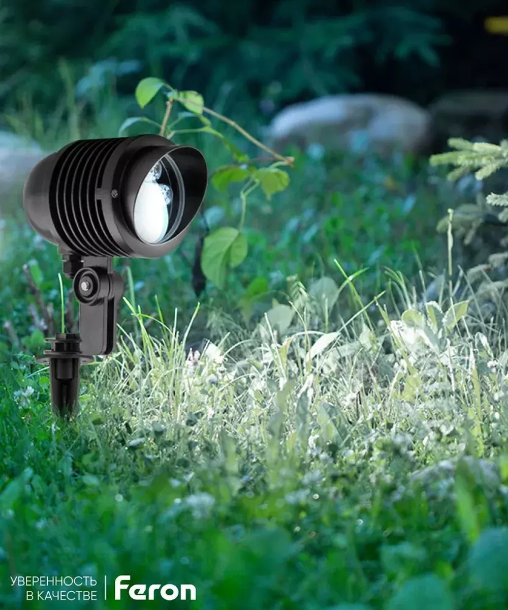 Светильник LED тротуарный (грунтовый) на колышке SP2705 6W 6400К 85-265V IP65 Feron