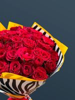 Монобукет из роз 50 см!!!!По акции!!
