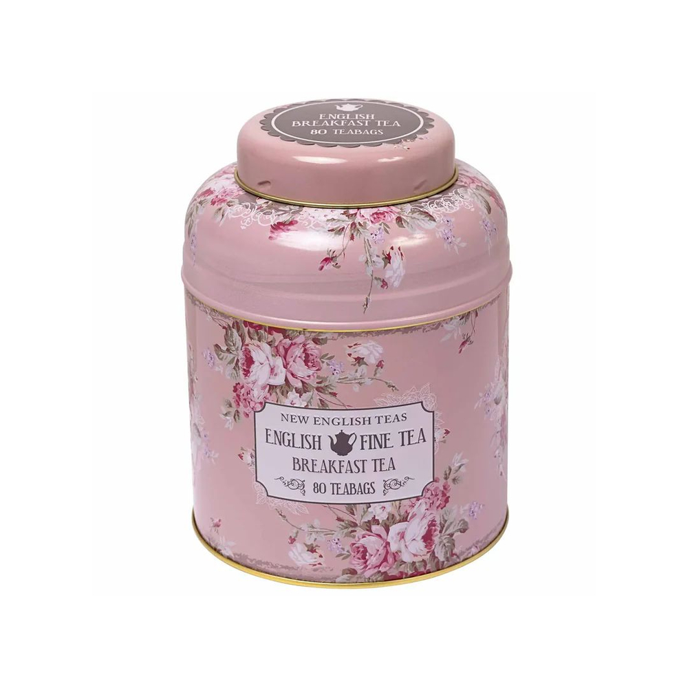 New English Teas Набор чая в пакетиках Vintage Floral Tea Caddy Set, 2шт