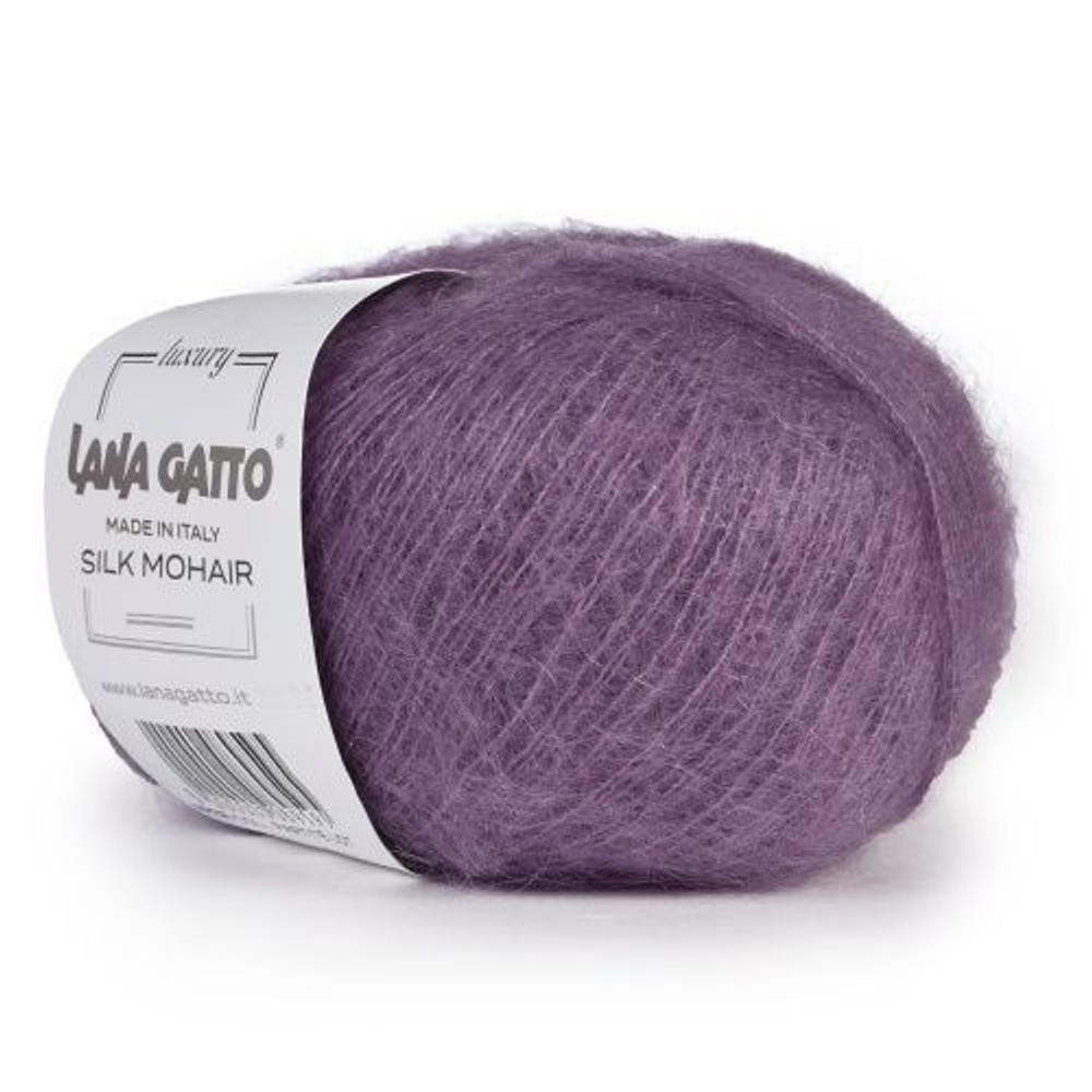 Пряжа Lana Gatto Silk Mohair 25г/212м,цвет (14527), 1 моток