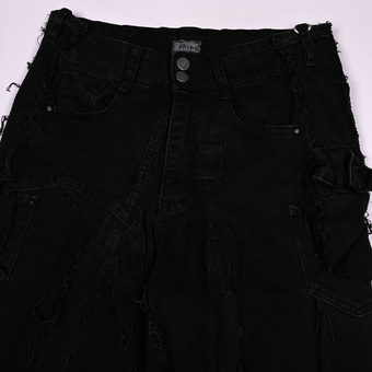 Широкие кастомные брюки от Ships, S