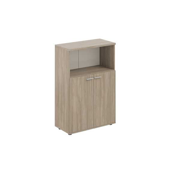 Шкаф средний Сигма   с нишей 800х400х1200, 2-х дв., з.ст HDF