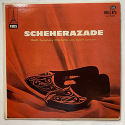 Винтажная виниловая пластинка LP Римский Корсаков Шахеразада Rimsky Korsakoff Scheherazade (USA 1957)