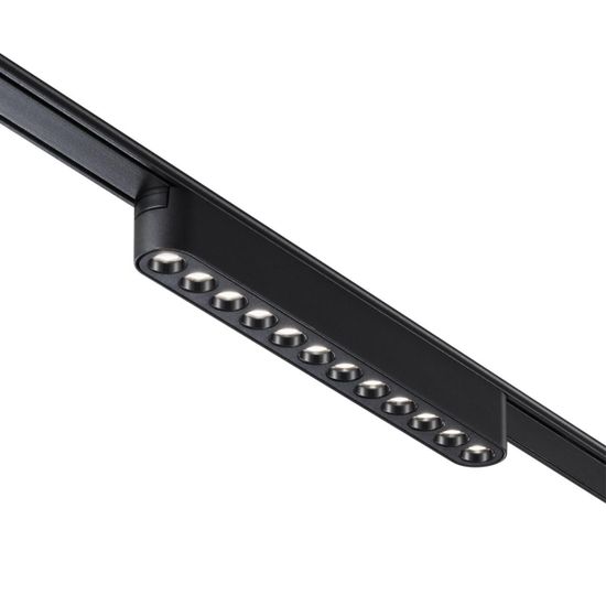 359242 SHINO NT23 179 черный Трековый светильник для низковольтного шинопровода IP20 LED 12W 48V 1140Лм 3000К SMAL