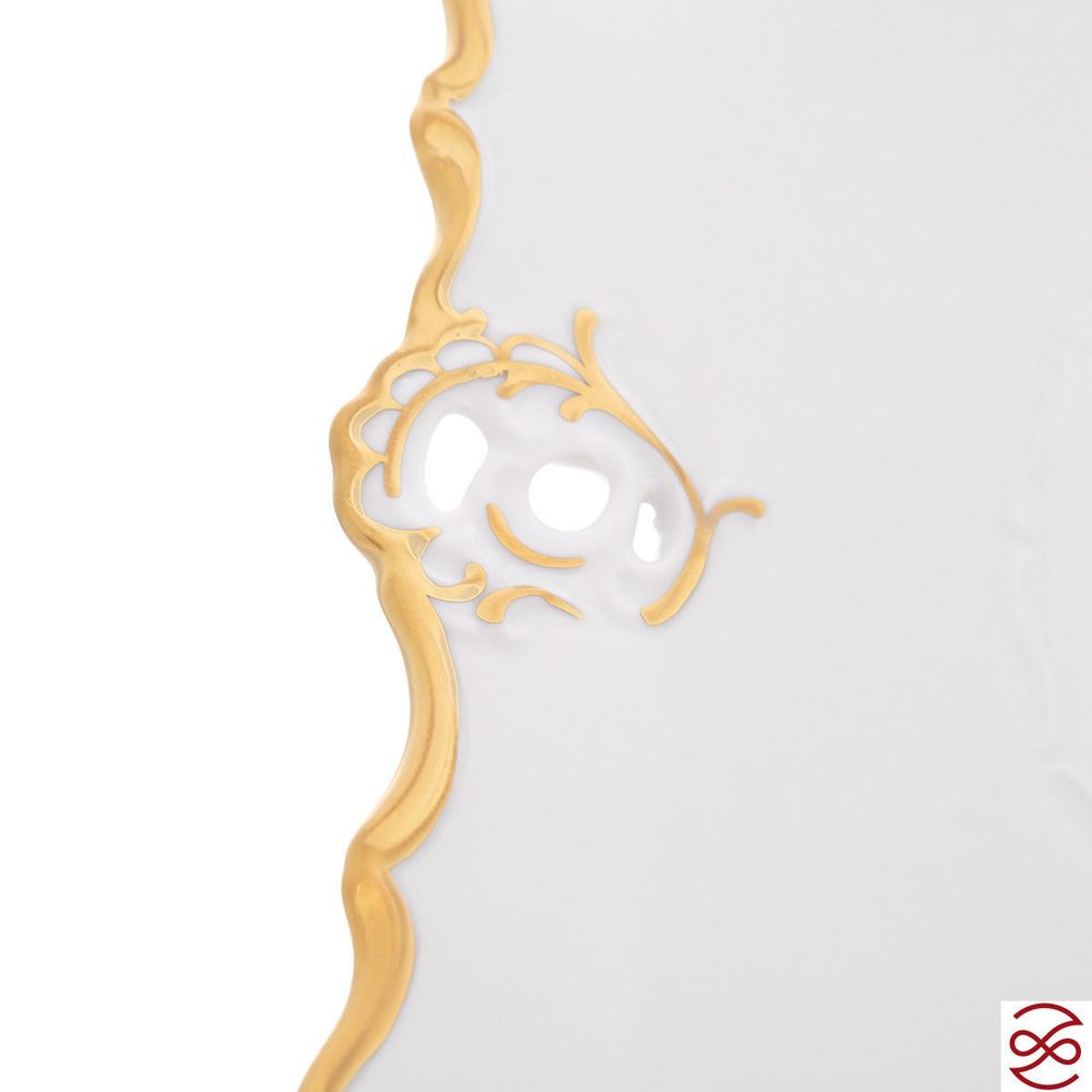 Блюдо квадратное на ножке Queen's Crown Prestige 32 см