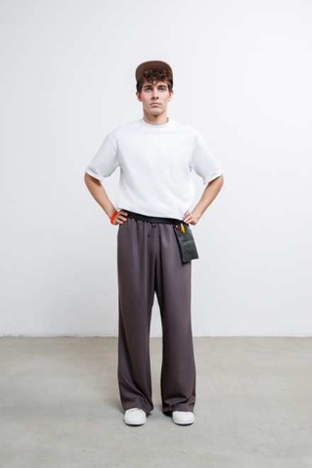 Карман на пояс из ЭКО кожи, черный