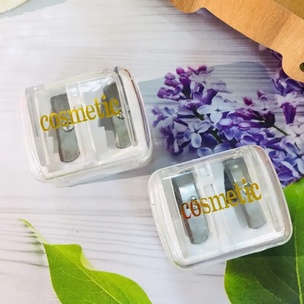 Точилка косметическая на блистере, в наборе 2шт «Ультрамарин»