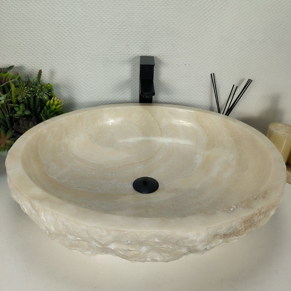 Раковина из оникса Erozy White EO-64313 62*52*15 0215