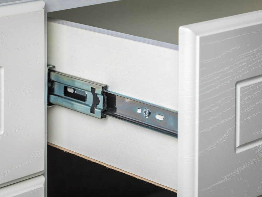 Гостиная Ливерпуль 1 Белый/Ясень ваниль