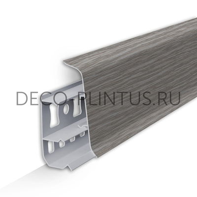 Плинтус Deconika 55 мм 210 Дуб пепельный (55х21х2200 мм)