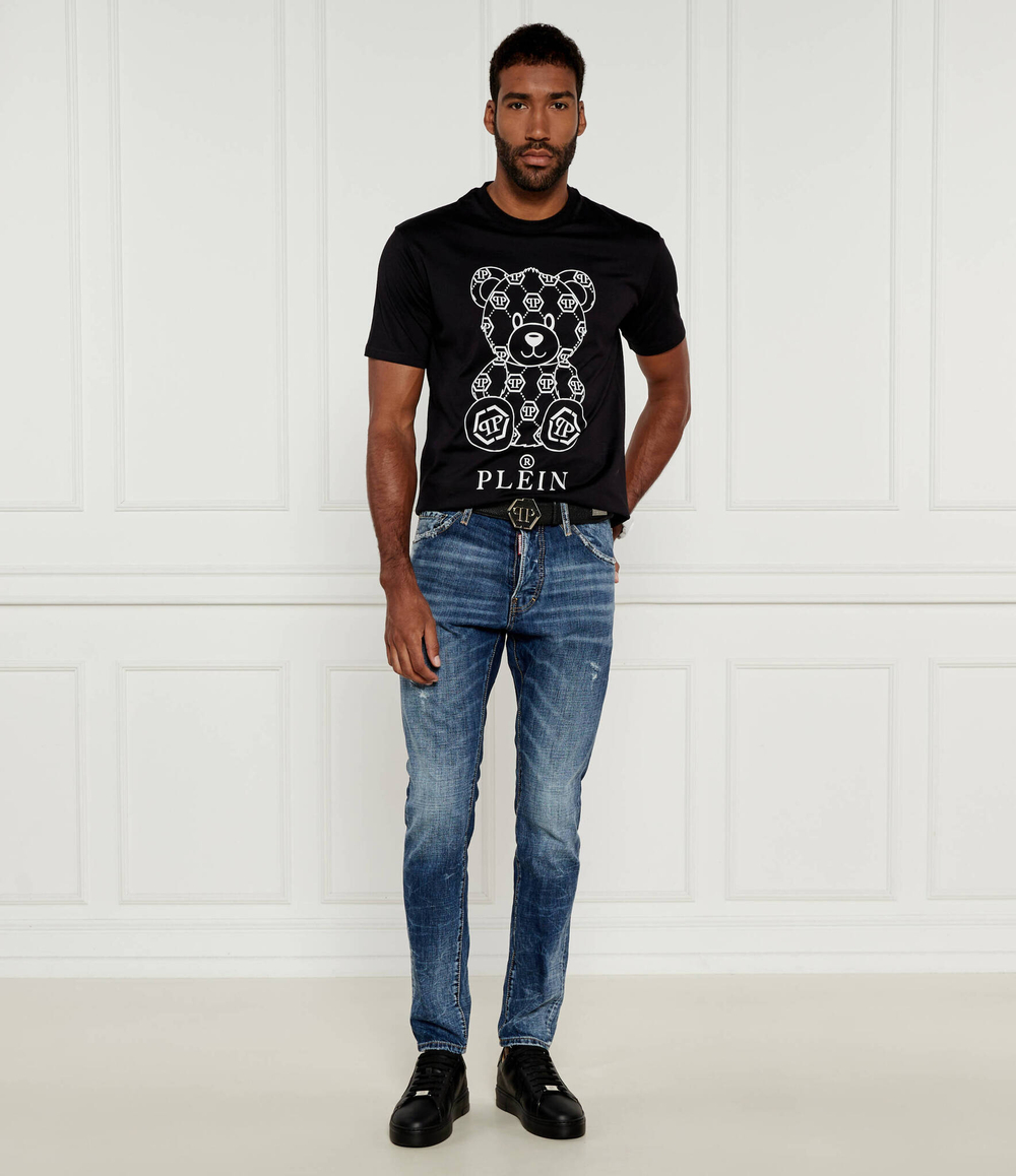 Футболка Teddy Bear Philipp Plein - черный(MTK7801 PJY002N)